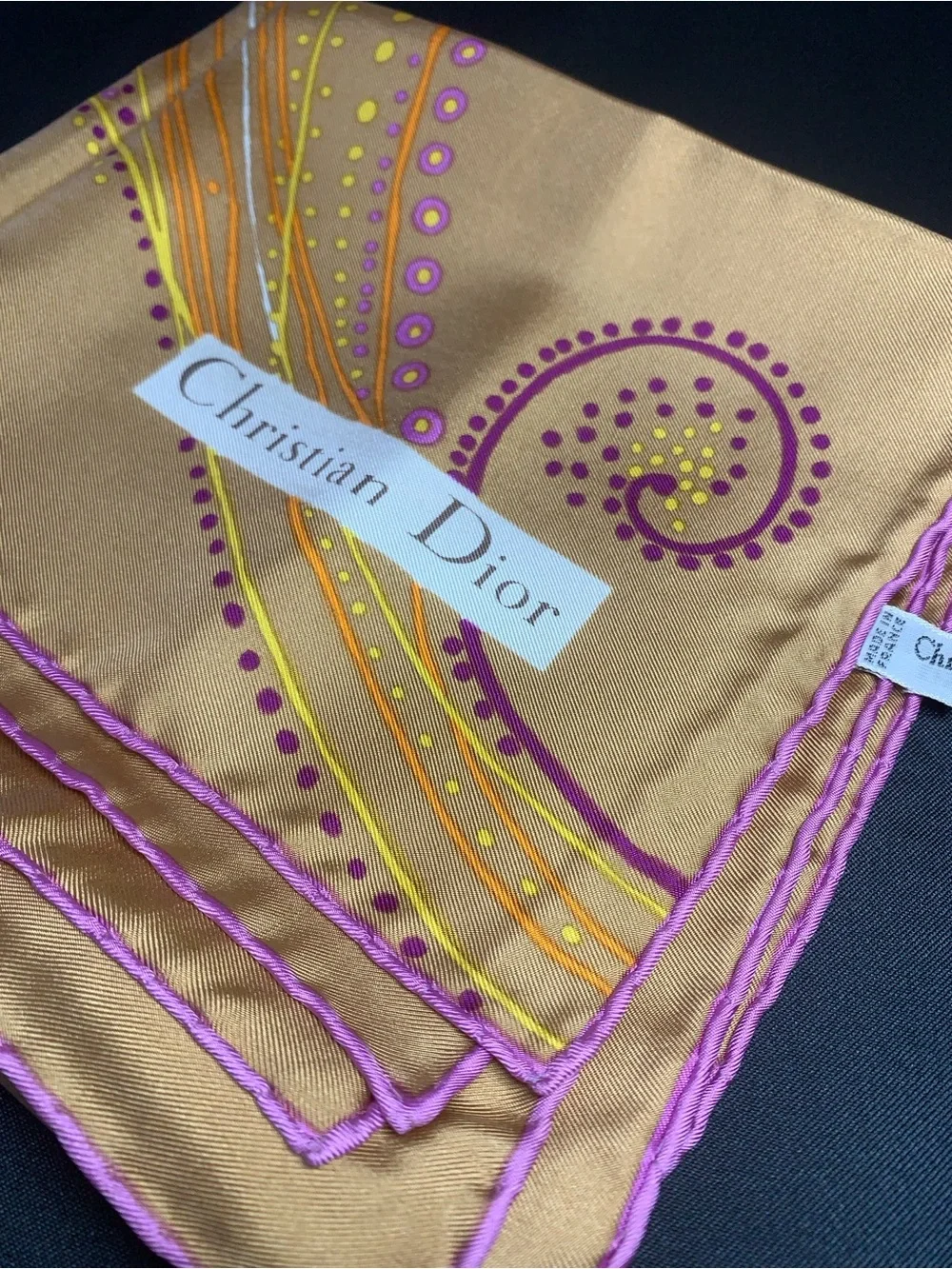 Christian Dior Silk Scarf
